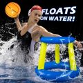Explosions inflatable basketball stand interactive shooting toys outdoor inflatable swimming pool toys Outdoor water toys. 