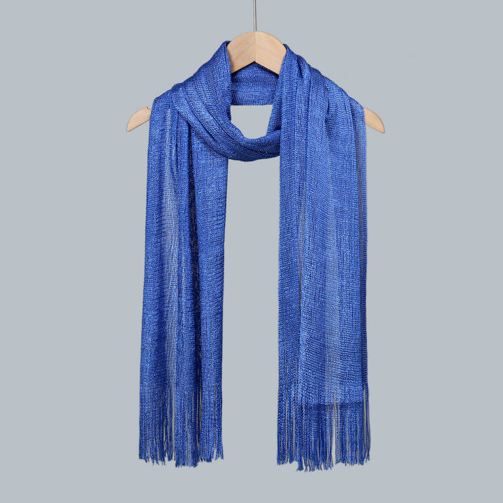 New%20Fashion%20Bright%20Silk%20Sunscreen%20Shawl%20Hijab%20Gold%20Silver%20Shiny%20Scarves%20For%20Women%20Lace%20Tassel%20Party%20Evening%20Dress%20Scarf%20-%20Image%207
