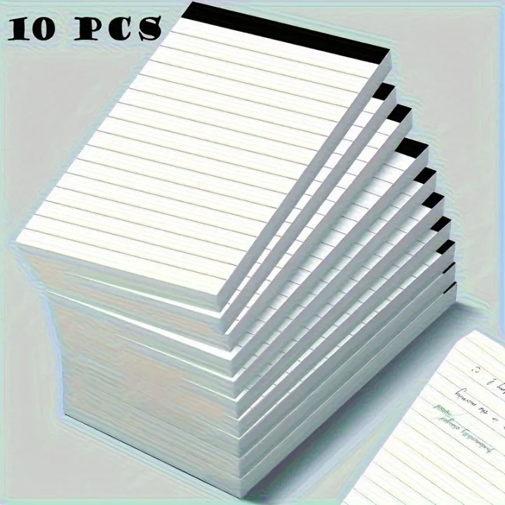 10Pack Durable writing pad with padding 30 sheets per page perfect for ...