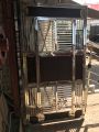 Stainless steel gates and door. 