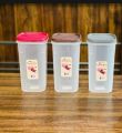 (1 Pcs)Crunch Jar Airtight container with lid kitchen accessories food storage air tight storage jars. 