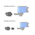 Aquarium Power Head Fish Tank Wave Maker Circulation Pump Wave Maker 360 Degree Rotation. 