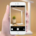 4800mAh Folding Table Lamp Eye Protection Night Light Touch Dimmable LED Light For Bedroom Reading USB Rechargeable Desk Lamp. 