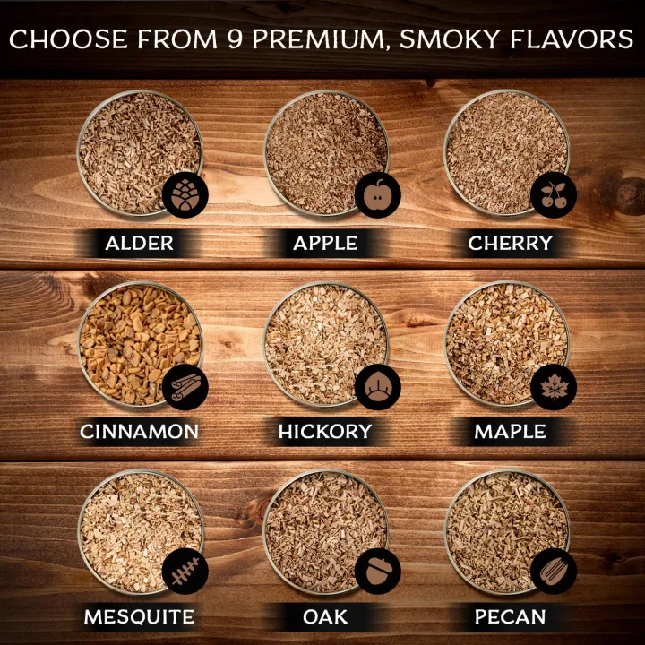 125/250/500g%20Natural%20Wood%20Chips%20%20Cherry%20Oak%20Beech%20Hickory%20Wood%20Pieces%20For%20Fumigation%20Box%20Bacon%20Smoked%20BBQ%20Grill%20Accessories%20-%20Image%204