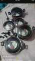 BLACK&DECKER ENGLAND COOK WARE NOON STICKfinest 100% safe cooking 18pieces set. 