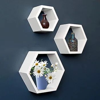 Horizon Design wall shelves wooden show piece stand.Showpiece shelf stand shelves holder for office living room bathroom kitchen reading room home decor items.wooden Showpiece gift stand.Modern home decor products. Amazon decor items. Colourful wall mount
