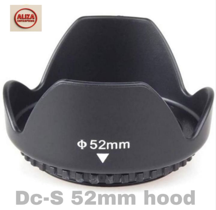 Lens Hood 52mm for Canon 50m 1.8 is ll,yn 50m 1.8 prime Nikon 18-55 vr ll