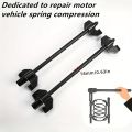 Shock Spring Compressor, Coil Compression Tool Set - Manual Strut Clamp for Shock Removal, Vehicle & Motorcycle Suspension Syste. 