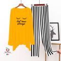 full Sleeve LMS Printed Night Suit For Women And Girls Best For Night Wear (RC116). 