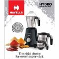 Havells Hydro 750 watt Mixer Grinder, For Wet & Dry Grinding. 