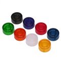 10Pcs/pack 2.5cm Electric Guitar Effect Pedal Foot Nail Cap Amplifiers Candy Color Foot Switch Toppers Knob Accessories. 