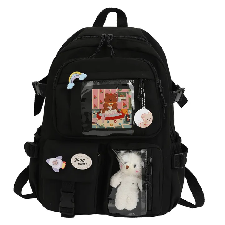 New!%20For%20Girls%20Backpack%20Cute%20School%20Bags%20For%20Student%20Teens%20Girls%20Pockets%20Women%20Laptop%20Backpack%20-%20Image%207
