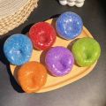 Squishy Fidget Toys Colorful Stress Relief Noise Ball, Vacuum Shapeable Squeeze Toy for Anxiety Relief & Hand Exercise. 