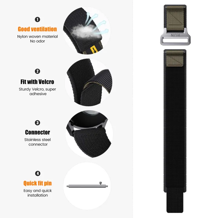 20mm%2022mm%20Nylon%20Watch%20Strap%20for%20%20Watch%206%20%20245%20&%20645,%2020mm%2022mm%20Universal%20Watch%20Band%20for%20%20Watch4%20GT4%20-%20Image%203