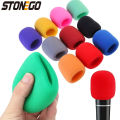 STONEGO 1Pc Versatile Microphone Cover Anti-Drop Enhanced Protection Mic Guard Anti-Spray Windscreen Microphone Sponge Cover. 