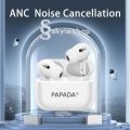 PAPADA A5 Airpods True Wirless Earbuds Papada TWS Bluetooth 5.3 ENC Smart Touch Control Stereo HiFi Noise Reduction Lightweight & Portable In Ear Earbuds with Microphone Deep Bass Stereo Music Wireless Earphones for Men and Women. 