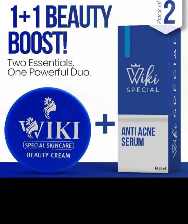 Vicky special cream and acne serum 2 in 1 deal