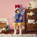 Kids Hooded Robe for Girls Winter 2026 New Princess Child Thick Keep Warm Long Nightgown Front Button Coral Fleece Soft Bathrobe. 