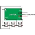 Original 3S 40A BMS 11.1V 12.6V 18650 Lithium Battery Protection with 100mA Balancing Feature 3S 40 Ampere BMS. 