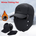 2024 Winter Warm Thickened Artificial Fur Baseball Hat Men's and Women's Skiing Soft Extreme Cold Hat Fishing Hat Outdoor.