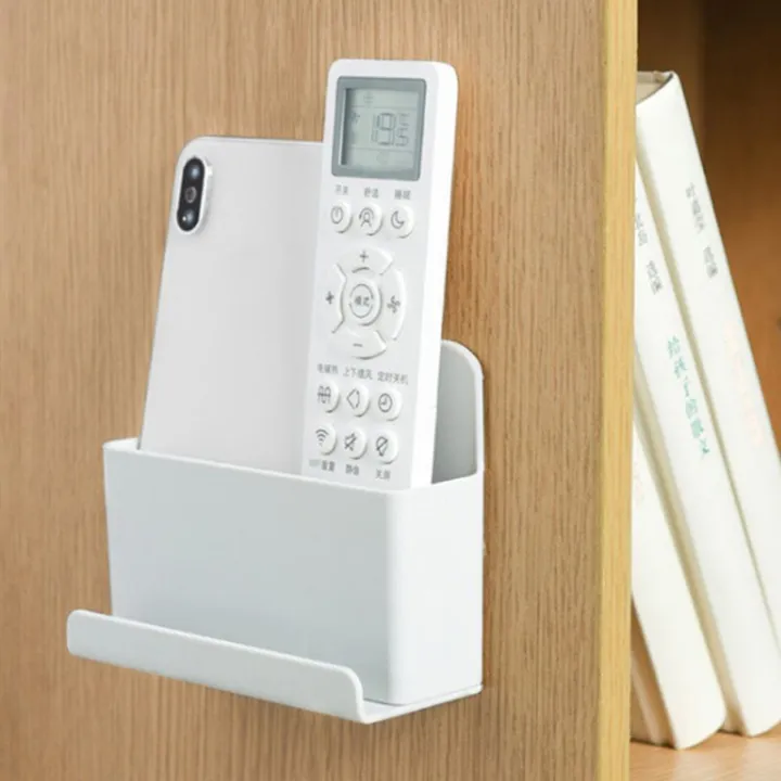 Wall%20Mounted%20Organizer%20Storage%20Box%20Remote%20Control%20Air%20Conditioner%20Storage%20Case%20Mobile%20Phone%20Plug%20Holder%20Stand%20Container%20Rack%20New%20-%20Image%203