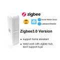 ZigBee 3.0 Human Motion Sensor Tuya 10G Mmwave Radar Temperature Humidity Sensor Security Burglar Works With Home Assistant.