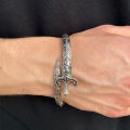 Retro Classic Creative Sword Shaped Bracelets for Men and Women Fashion Personality Exquisite Open Bracelets Party Jewelry . 