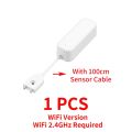 Tuya Smart WIFI Water Leakage Sensor Alarm Water Level Detector Flood Leakage Sensor APP Remote Control Security Alarm System. 