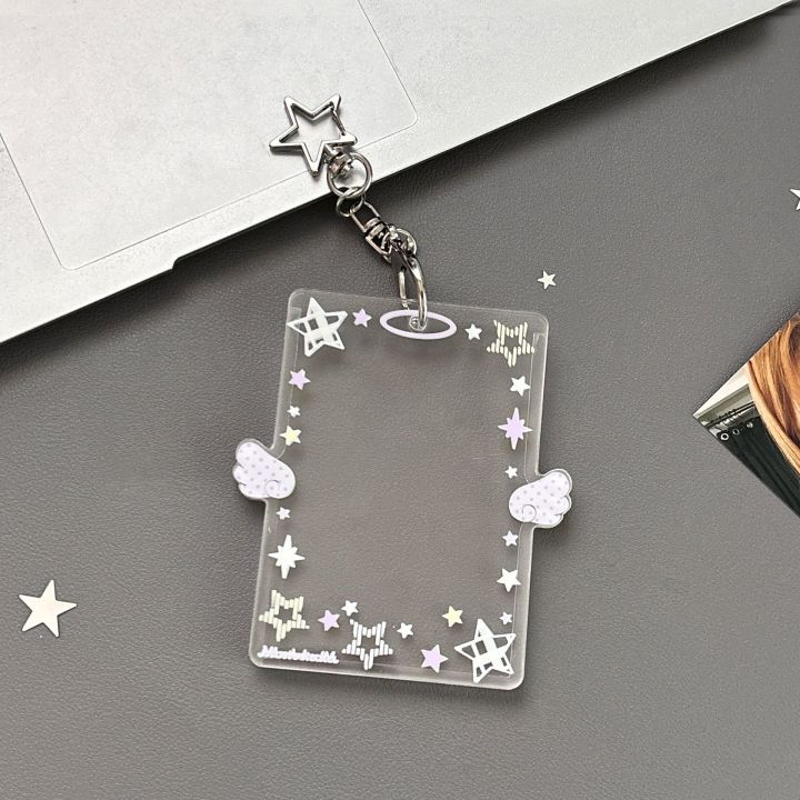 INS%20Fashion%20Simple%20Transparent%20Angel%20Wings%203in%20Card%20Holder%20Y2K%20Korean%20Girl%20Idol%20Photo%20Storage%20Card%20Bag%20Pendant%20Decoration%20%20%EF%BB%BF%20-%20Image%205
