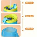 3-in-1 Straw Cup, Kids Learning Cup with Lid, Open Design, Sippy Cup, Water Bottle, Learning Drinking Cup with Straw, Cover and.