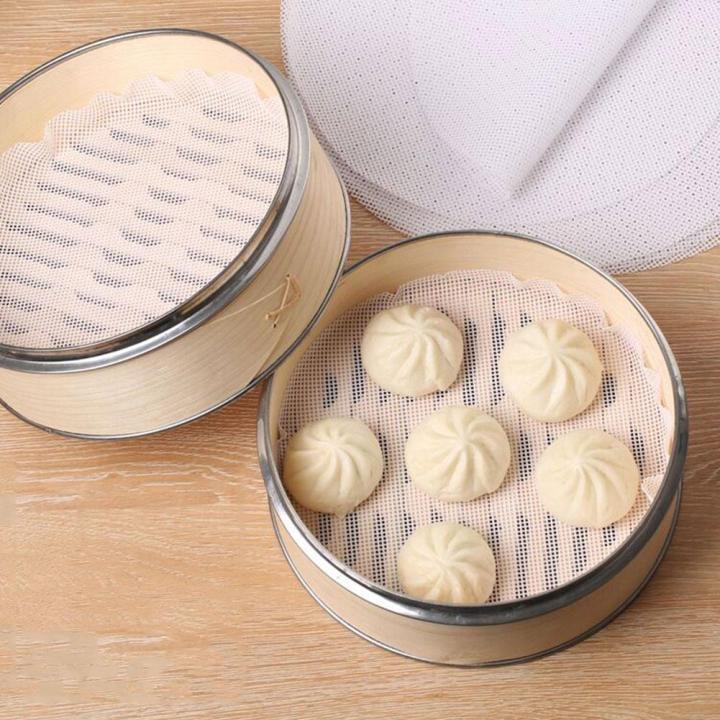 2pcs%20Steamer%20Mat%20Silicone%20Non%20Stick%20Steamer%20Cloth%20Food%20Grade%20Steamed%20Bun%20Mantou%20Mat%20Cage%20Drawer%20Cloth%20High%20Temperature%20Resistant%20-%20Image%203