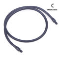 10/20/30/40cm High Quality LED Gooseneck M4 Black Silver Microphone Positioning Hose Two External Teeth M4 Flexible Snake Tube. 
