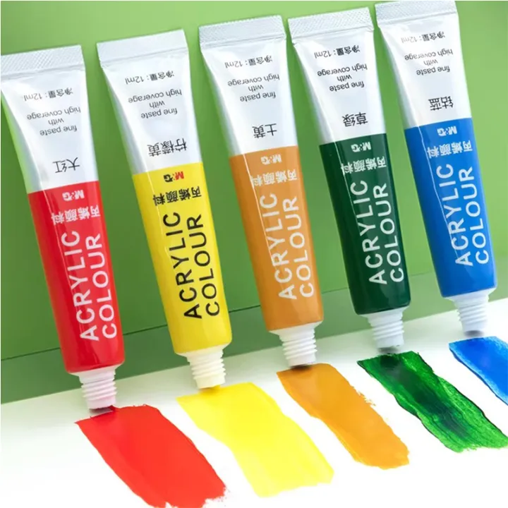 M&G%20Acrylic%20Paint%20Set%20for%20Kindergarten%20Students%20-%2012/24%20Colors%20Fluid%20Watercolor%20Paint%205ml%20per%20Branch%20for%20Easy%20Painting%20-%20Image%203