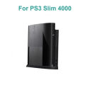 For PS3 Slim 4000 Skid Proof Console Vertical Stand For Playstation Super Slim 4000 Console Game Stand Holder Plastic Base.