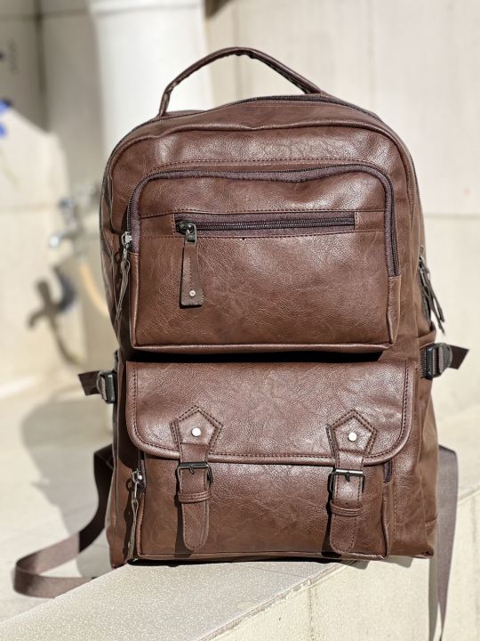 PU%20Leather%20Bag%20For%20School%20College%20And%20Office%20%7C%20Laptop%20School%20Bag%20Fashion%20Waterproof%20Travel%20Bags%20Large%20Capacity%20Book%20Bag%20-%20Image%204
