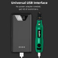 USB Mini Cordless Drill Rotary Tools Kit Wireless Drill 3 Speed Electric Carving Pen for Jewelry Polishing Carving Dremel Tools. 