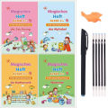 Big Size 18.5*26cm German Magic Practice Copybook Pen Preschools Kids Calligraphy Children Reusable Deutsch Writing Book. 