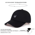 Unisex Smiling Face Embroidery Baseball Caps Spring Autumn Outdoor Adjustable Casual Hats Sunscreen Hat. 