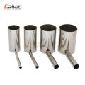 Length 100MM Universal 304 Stainless Steel Pipe Straight Multi-purpose Welding Materials Multiple Size Car Exhaust Pipe Intake. 