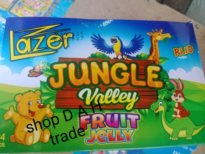Lazer jungle Fruit Jelly 24 Pcs