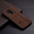 Case for 8 Pro 8T 5G Funda Bamboo Wood Pattern Leather Phone Cover Luxury Coque for 8 Pro Case Capa.