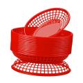 24 Pieces Fast Food Baskets Retro Deli Baskets Bread Fry Baskets Serving Tray Platters for Arts Kitchen Office Party Burgers.