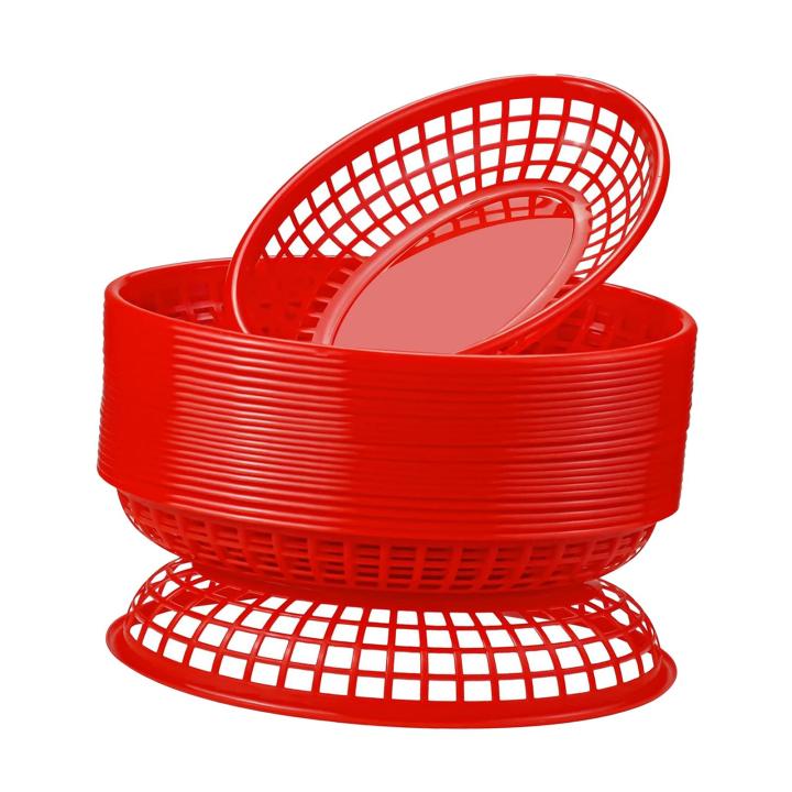24%20Pieces%20Fast%20Food%20Baskets%20Retro%20Deli%20Baskets%20Bread%20Fry%20Baskets%20Serving%20Tray%20Platters%20for%20Arts%20Kitchen%20Office%20Party%20Burgers%20-%20Image%207