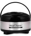 Breeze Casserole Festive Stainless Steel with Plastic Cover and Bottom from 2500(Black,1.8 LTR). 