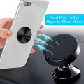 Thin Metal Plate For Magnetic Car Phone Holder Iron Sheet Sticker Disk For Magnet Tablet Desk Phone Car Stand Mount Round Holder. 