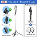 【Delivery Within Thailand】Anti-Shake for Mobile Phones, Selfie Stick, Anti-Shake for Mobile Phones, 3-Axis Anti-Shake Stick, Vlog, 360 Rotating Selfie Stick, Bluetooth Remote, with Built-In Tripod, Professional Aluminum, Anti-Shake Selfie Stick, Gimbal St. 