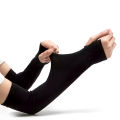1 Pair Arm Sleeves Bicycle Sleeves Uv Protection for Men Women Black. 