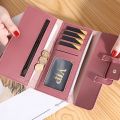 Women Wallet Cardholder Coin Purses Clutch Phone Credit Card Holder Ladies Luxury Large Capacity Leather Bag with Zipper. 