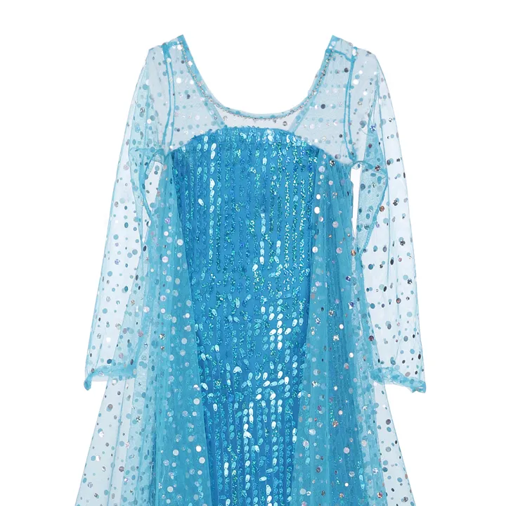 Toddler%20Shimmering%20Elsa%20Maxi%20Dress%20Feastured%20Princess%20Snow%20Queen%20Costume%20Full%20Bodice%20Sequins%20Embellished%20Christmas%20Party%20Frocks%20-%20Image%203