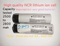 18650 NCR lithium cell and LG lithium cell  2500 to 2850 mah tested capacity 3.7v to 4.2v rechargeable battery l 18650 lithium ion cell. 